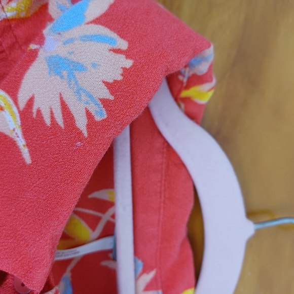 Free People Ruthie Floral Mini Dress Size M Women Rayon Long Sleeve Button Front - Picture 8 of 16